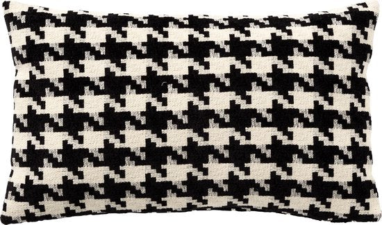 Dutch Decor Sierkussen Charlotte 30x50 cm Raven