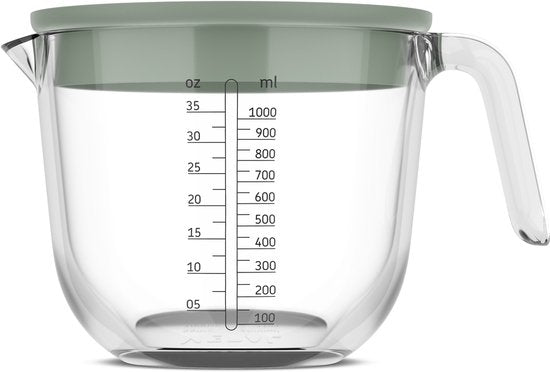 Mepal Chef It Maatbeker met deksel 1000 ml - nordic sage
