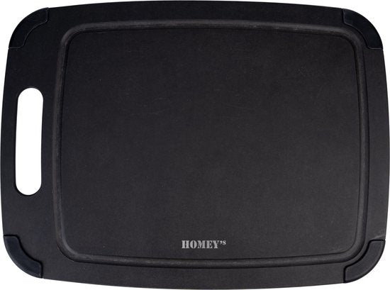 Homey's Snijplank Houtvezel 37x27,5 cm - zwart