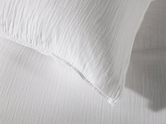 Yellow Dekbedovertrek Suite Guadeloupe 240x200/220 wit