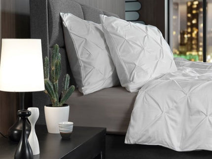 Yellow Dekbedovertrek Nova 240x200/220 wit