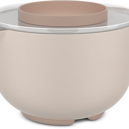 Mepal Chef It Beslagkom met Spatdeksel 3000 ml - Chalk