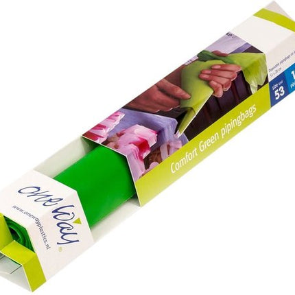 One Way Spuitzak Masterline Green/clear rol 12 stuks - 530x280 mm