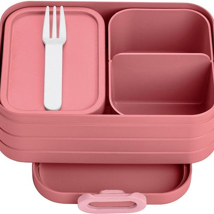 Mepal Bento Lunchbox Take a Break Midi - vivid mauve