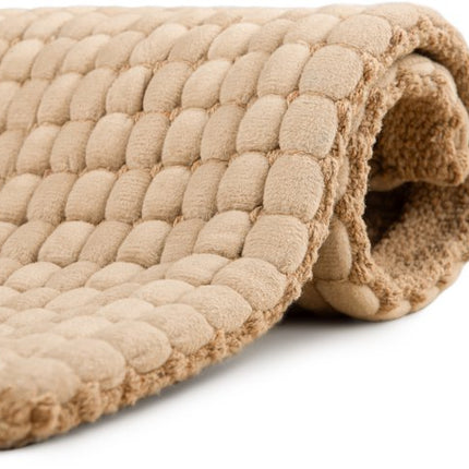 Heckettlane Vellutato Badmat forest sand 70x120 cm