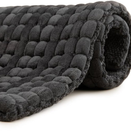 Heckettlane Badmat Vellutato dark grey 60x100 cm