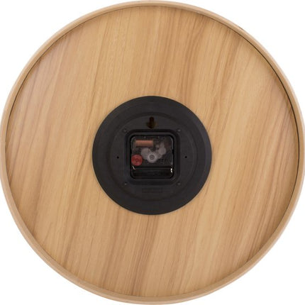 Karlsson Wall clock Pure wood grain medium - moss green - Ø40cm