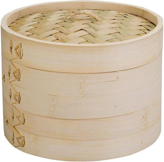 Ibili Bamboo Stoommandje - 20cm