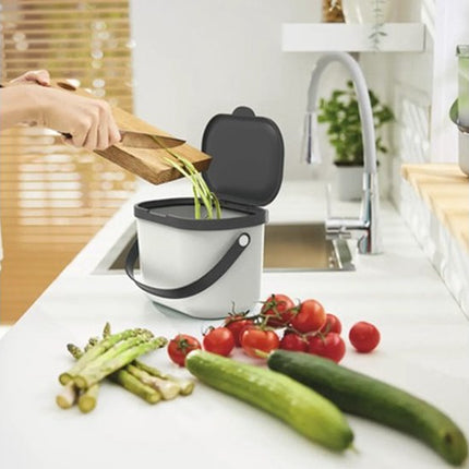 Rotho Bio Afvalbakje 3,2 L - Wit