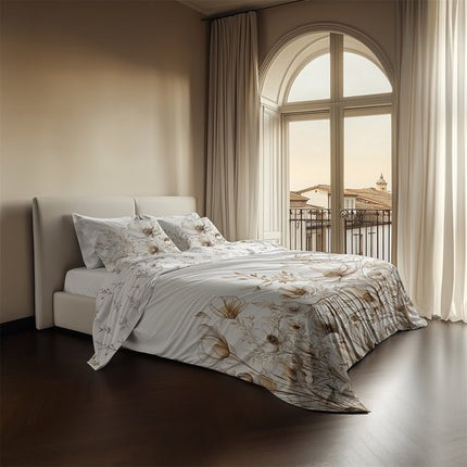 Heckettlane Dekbedovertrek Giotto 240x200/220 off-white