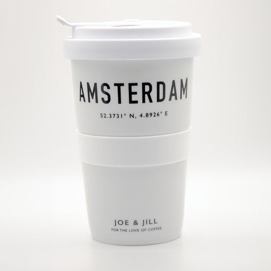 Joe&Jill Coffee to Go Mok 330 ml - Amsterdam