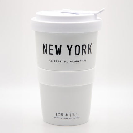 Joe&Jill Coffee to Go Mok 330 ml - New York