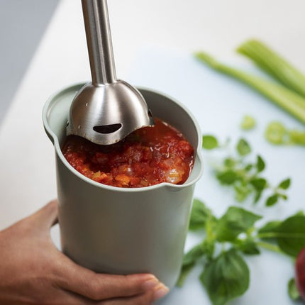 Mepal Chef It Mixbeker met deksel 1000 ml - chalk