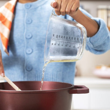 Mepal Chef It Maatbeker met deksel 1000 ml - nordic sage