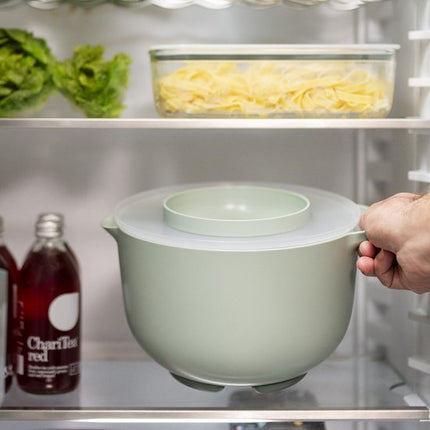 Mepal Chef It Beslagkom met Spatdeksel 3000 ml - Chalk