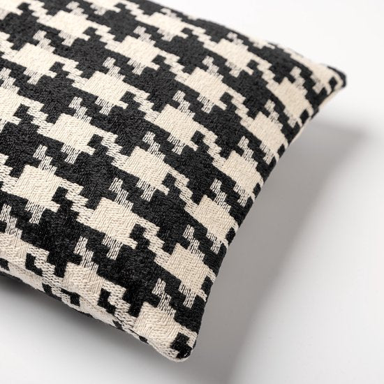 Dutch Decor Sierkussen Charlotte 30x50 cm Raven