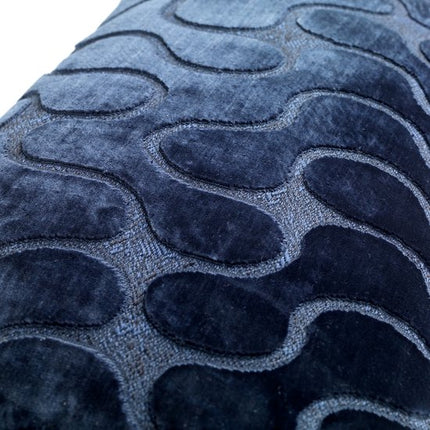 Dutch Decor Sierkussen Nadine 30x50 cm Insignia Blue