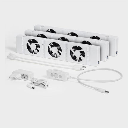 SpeedComfort Radiatorventilator Trio Set – 3 ventilatoren