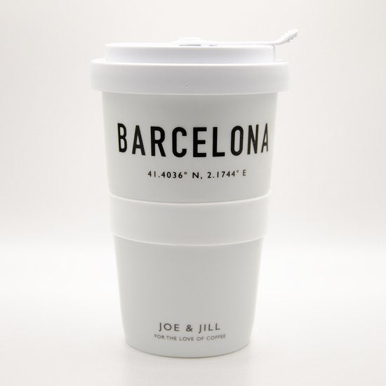 Joe&Jill Coffee to Go Mok 330 ml - Barcelona