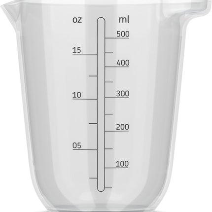 Mepal Chef It Maatbeker 500 ml - transparant