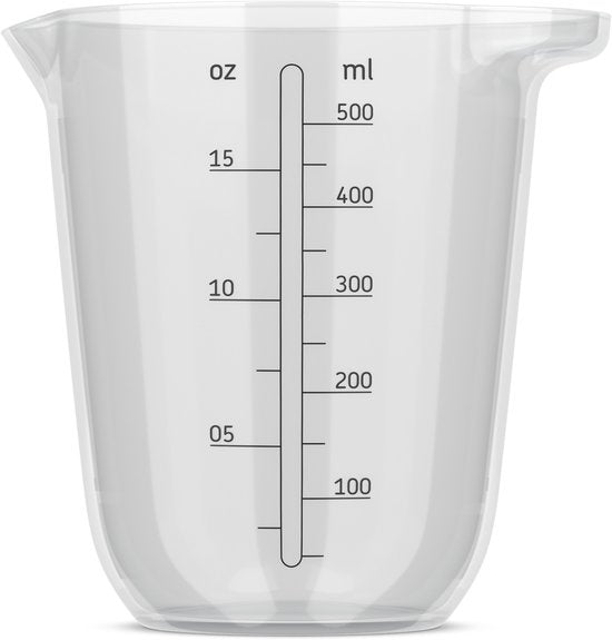 Mepal Chef It Maatbeker 500 ml - transparant