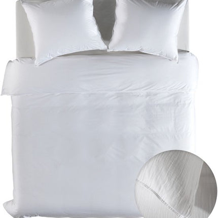 Yellow Dekbedovertrek Suite Guadeloupe 240x200/220 wit