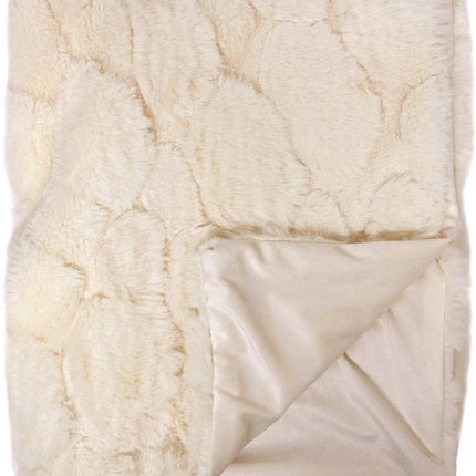 Dutch Decor Plaid Pommelien 130x160 cm Cannoli Cream