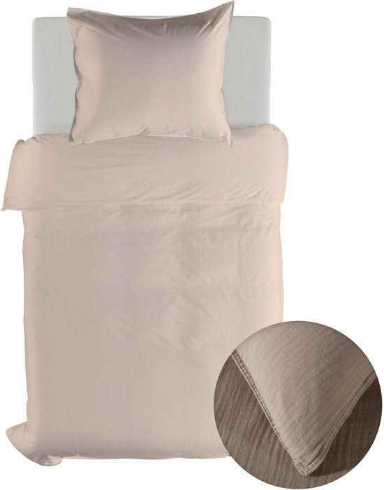 Yellow Dekbedovertrek Suite Guadeloupe 140x200/220 zand