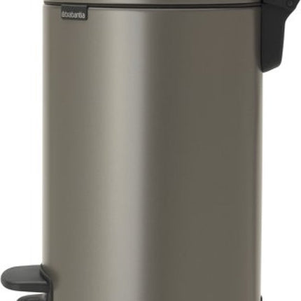 Brabantia Pedaalemmer Newlcon  Platinum - 12 liter
