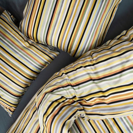 Essenza Dekbedovertrek Donna Global yellow 140x200/220 cm