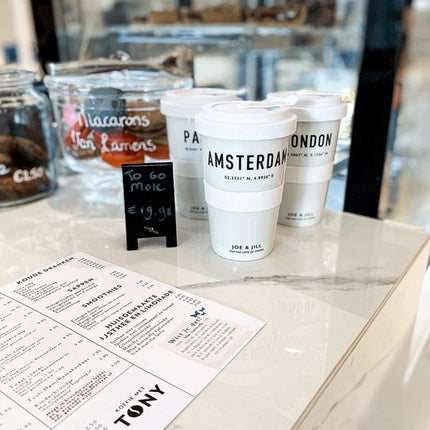 Joe&Jill Coffee to Go Mok 330 ml - London