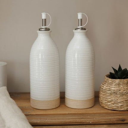 KitchenCraft Olie/Azijnfles Set/2 - 450 ml