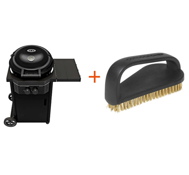 Outdoorchef Gasbarbecue Davos 570 G Pro - zwart + trechterborstel