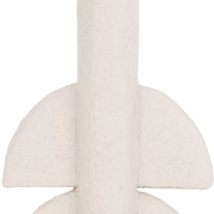 Present Time Candle holder Half Bubble polyresin - ivory