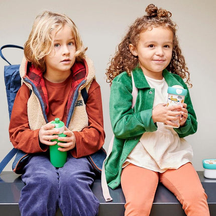 Mepal Drinkfles Pop-up Campus 400 ml - cars