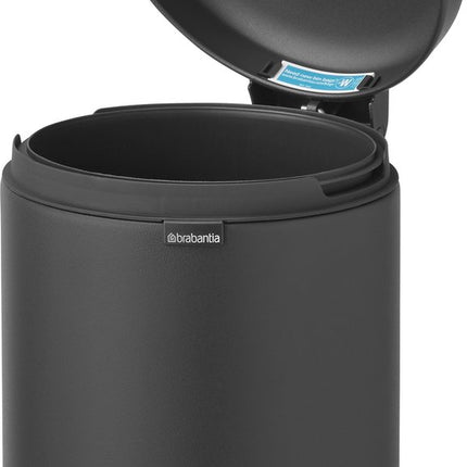 Brabantia Pedaalemmer newlcon - 5 Liter - Mineral Infinite Grey