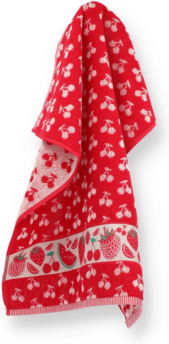 Bunzlau Castle Kitchen Towel Fruit Red