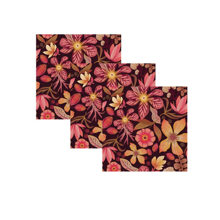 Bubble&Blend Vaatdoek - Spiced Petals-Autumn Petals 1 st.