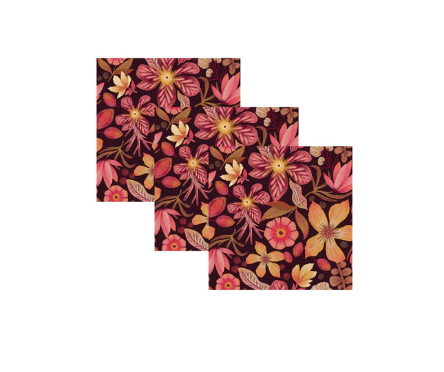 Bubble&Blend Vaatdoek - Spiced Petals-Autumn Petals 1 st.