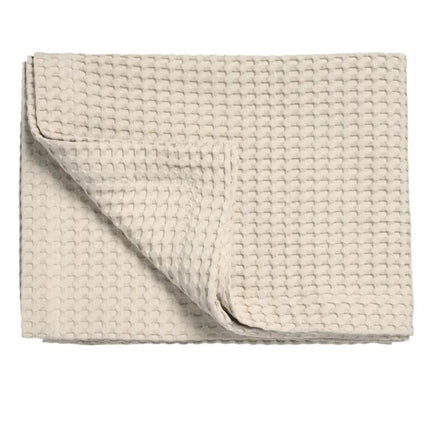 Vandyck Plaid Home Pique - cream tan - 270x250 cm