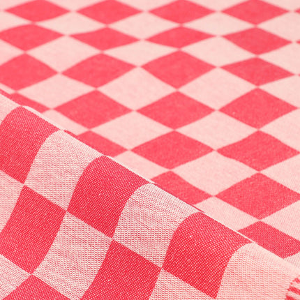 Bunzlau Castle Tea Towel Block Red