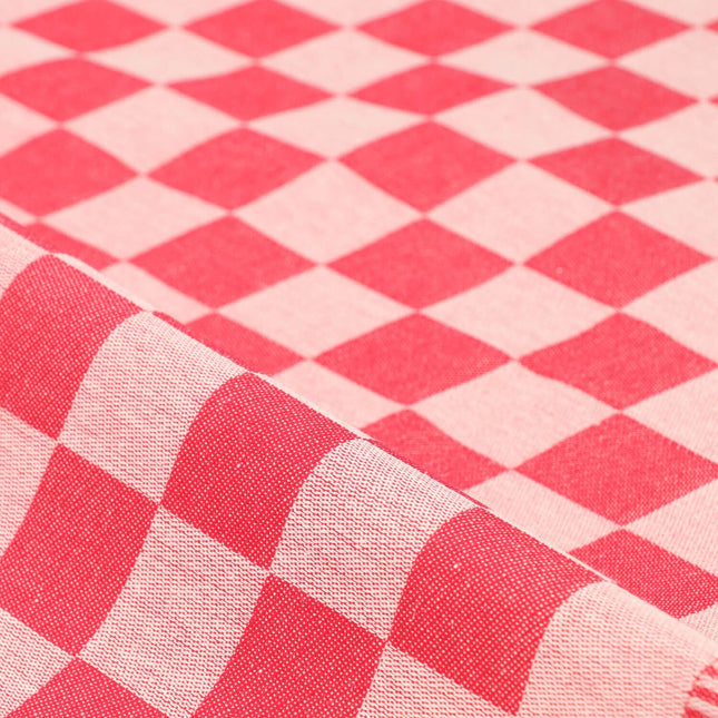 Bunzlau Castle Tea Towel Block Red