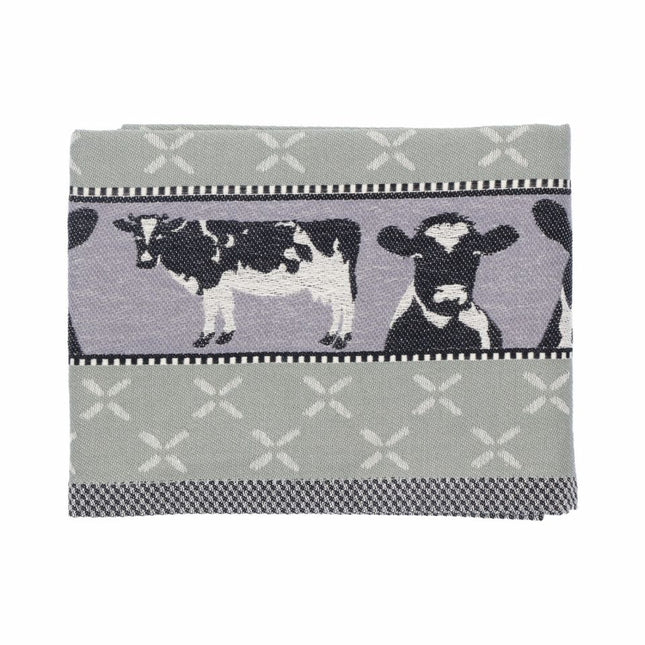 Bunzlau Castle Tea Towel Sheep - Dark green