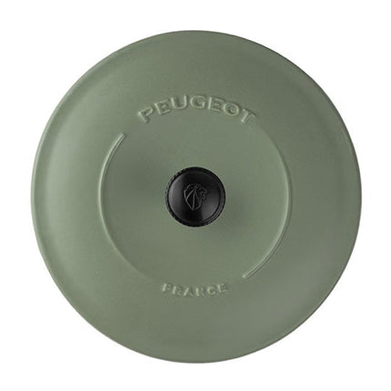 Peugeot Losse Deksel voor Braad-/stoofpan 24 cm - varengroen