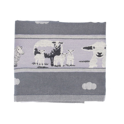 Bunzlau Castle Theedoek Sheep - Anthracite