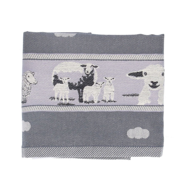 Bunzlau Castle Theedoek Sheep - Anthracite