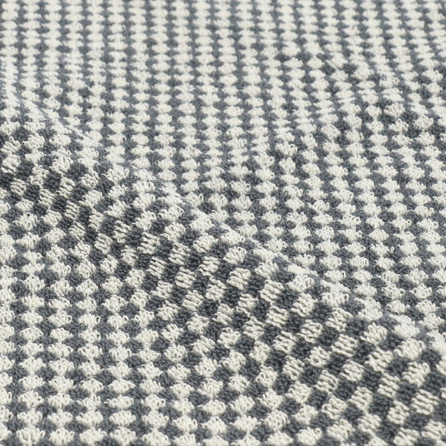 Bunzlau Castle Keukendoek Small Check - Anthracite