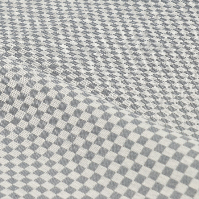 Bunzlau Castle Theedoek Small Check - Anthracite