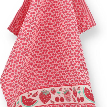 Bunzlau Castle Tea Towel Fruit Red