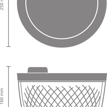 Brabantia Tasty+ Sla Centrifuge - Jade green